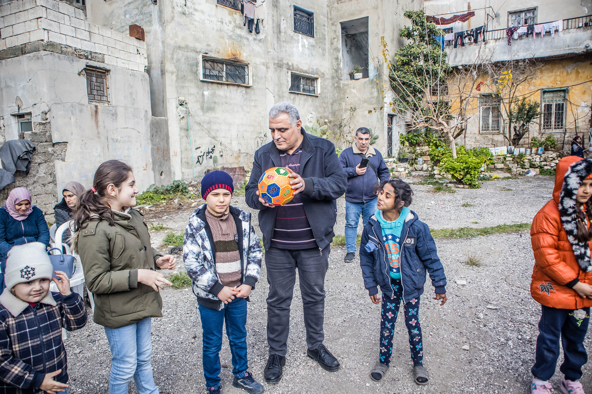 اجتماع مع مدير الشؤون الاجتماعية